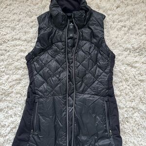 Lululemon Athletica Black Quilted Vest